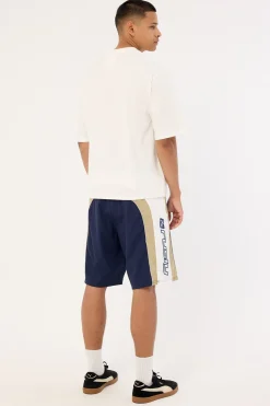 Power Wing Fixed Waist Boardshort Navy Blue