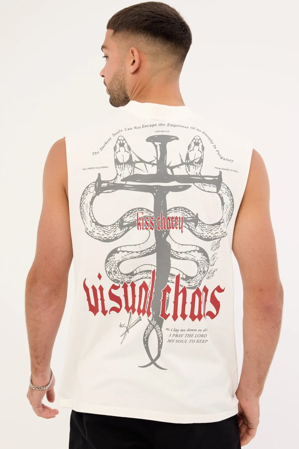 Pray Soul Street Muscle Natural White