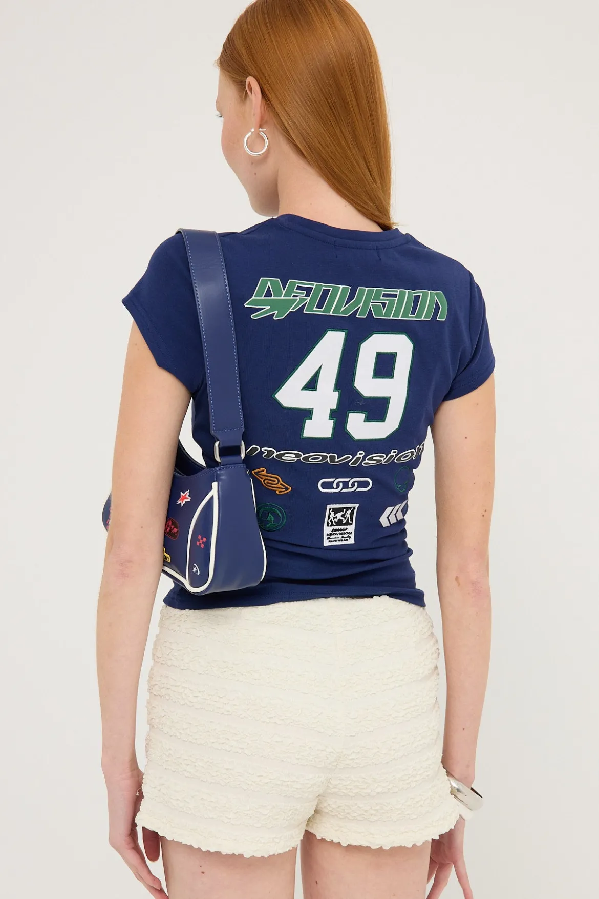 Precision Baby Tee Navy