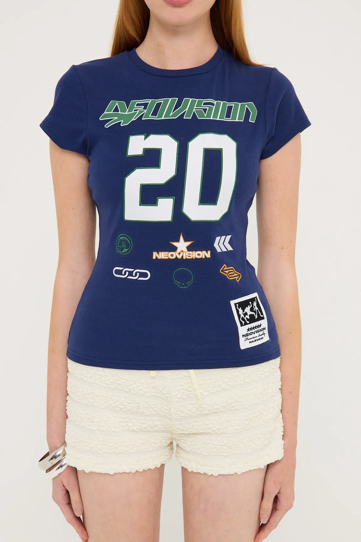Precision Baby Tee Navy