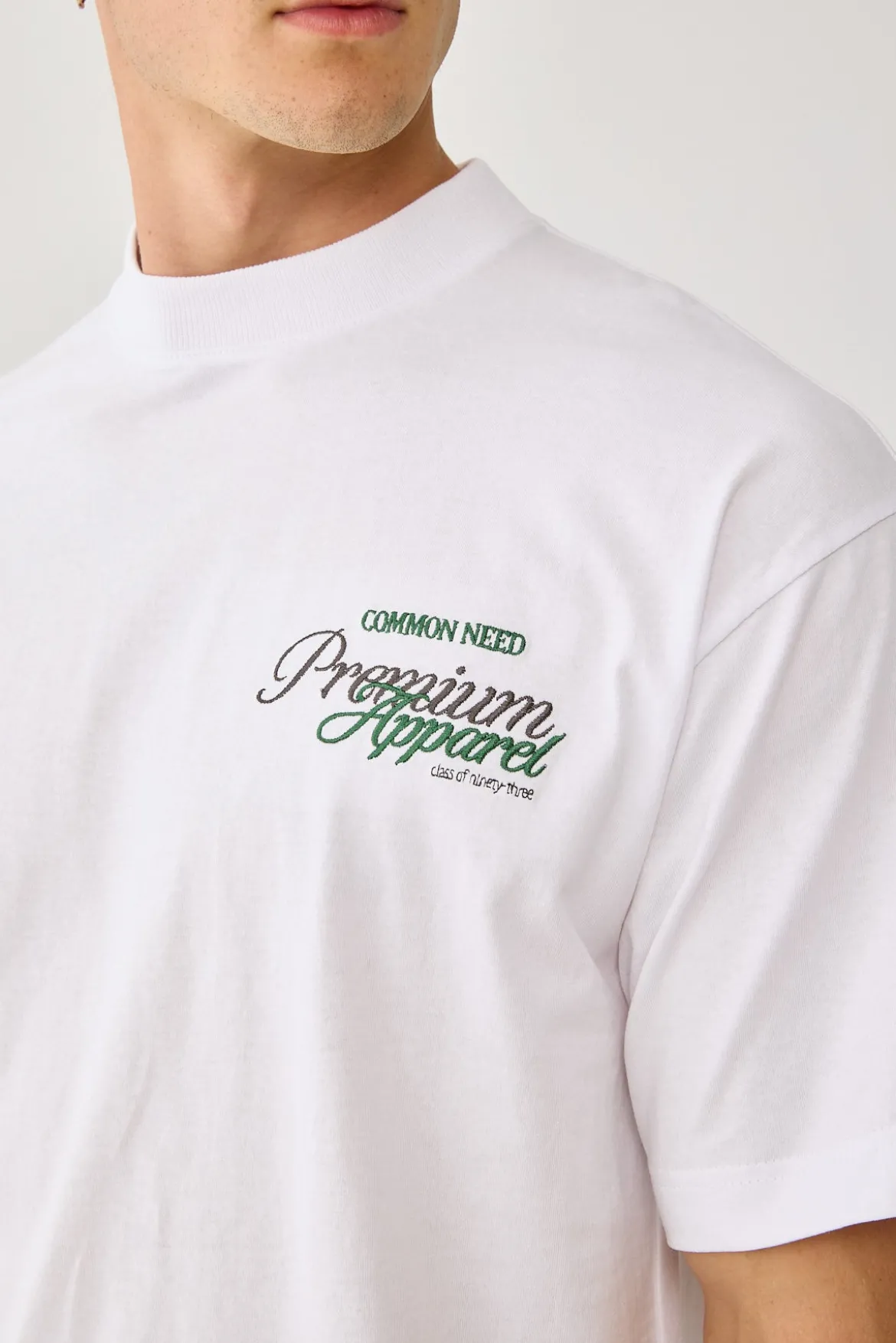 Premium Heavyweight Easy Tee White