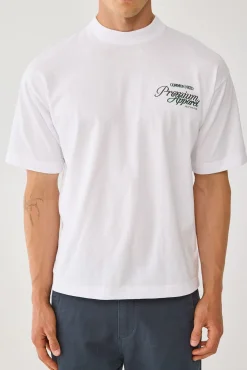 Premium Heavyweight Easy Tee White