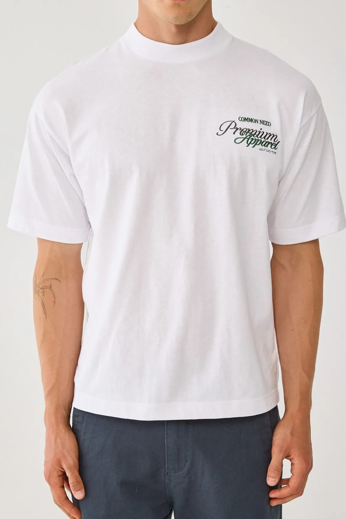 Premium Heavyweight Easy Tee White