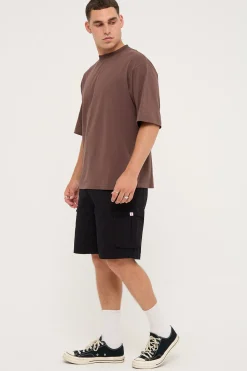 Prequil Cargo Short Black