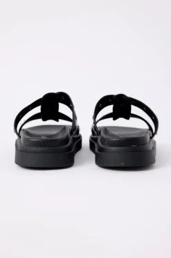 Pretense Stud Sandals Black