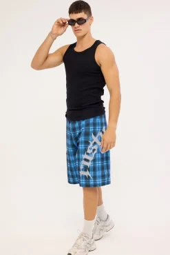 Primal Riot Fixed Waist Boardshort Navy Blue