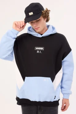 Privacy Panel Hood Sweat Black/Air Blue