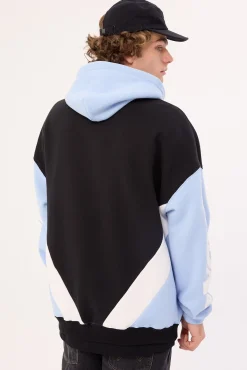 Privacy Panel Hood Sweat Black/Air Blue