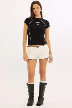 Protocol Baby Tee Black
