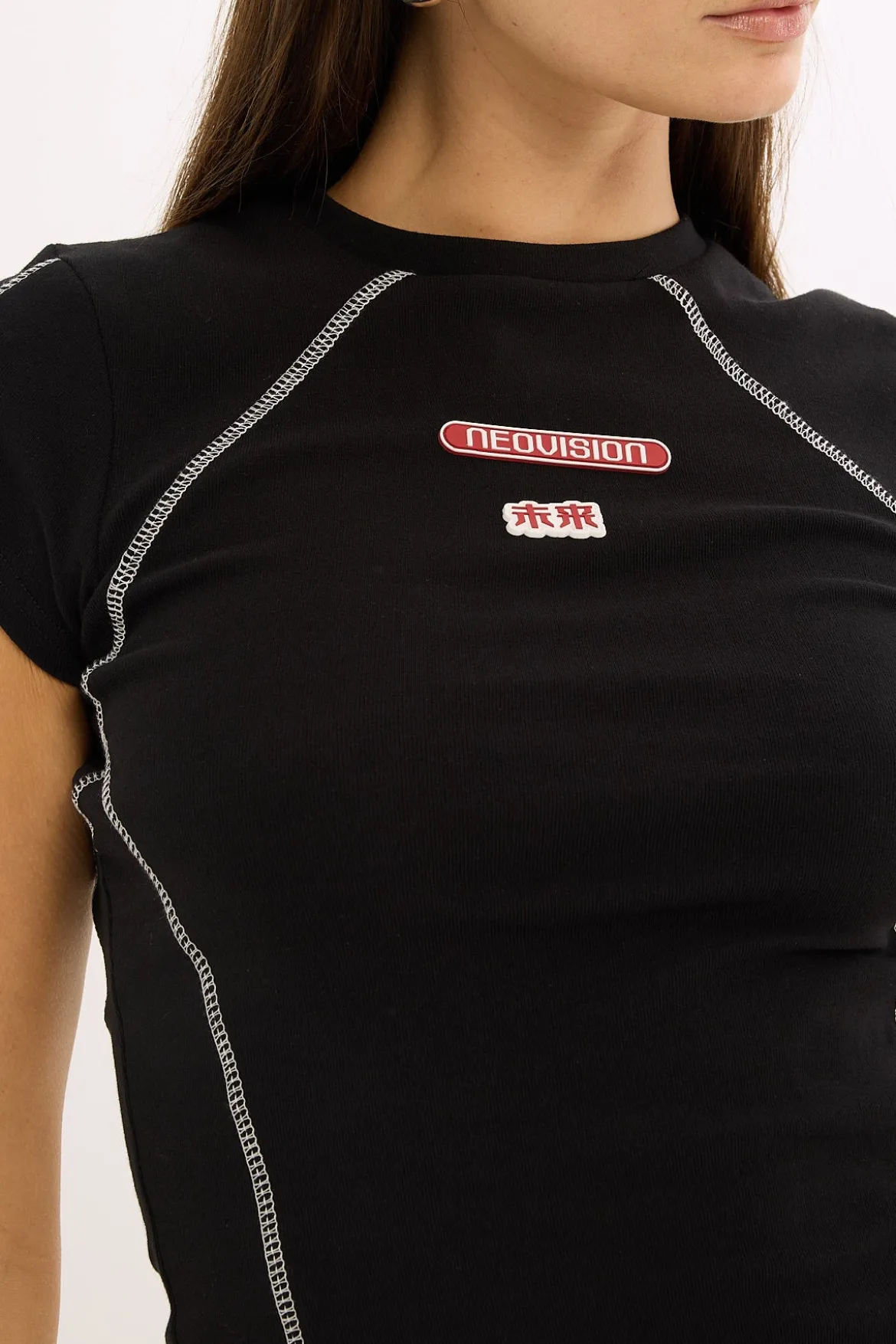 Protocol Baby Tee Black