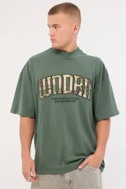 Protocol Heavy Weight Tee Dark Green