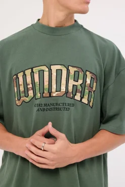 Protocol Heavy Weight Tee Dark Green