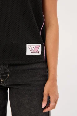 Punter Baby Football Jersey Black/Pink