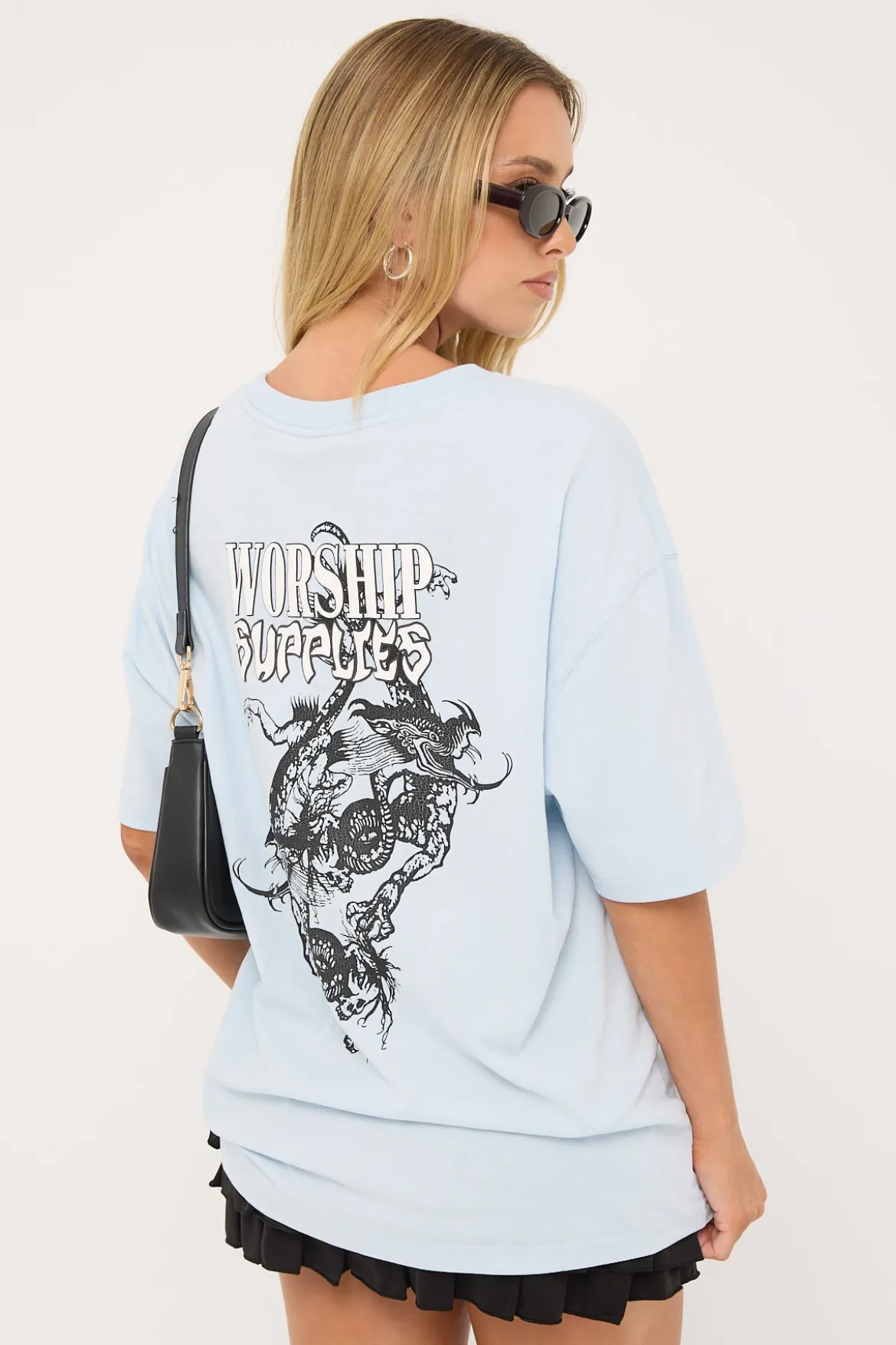 Push Off Relaxed Fit Tee Ice Melt