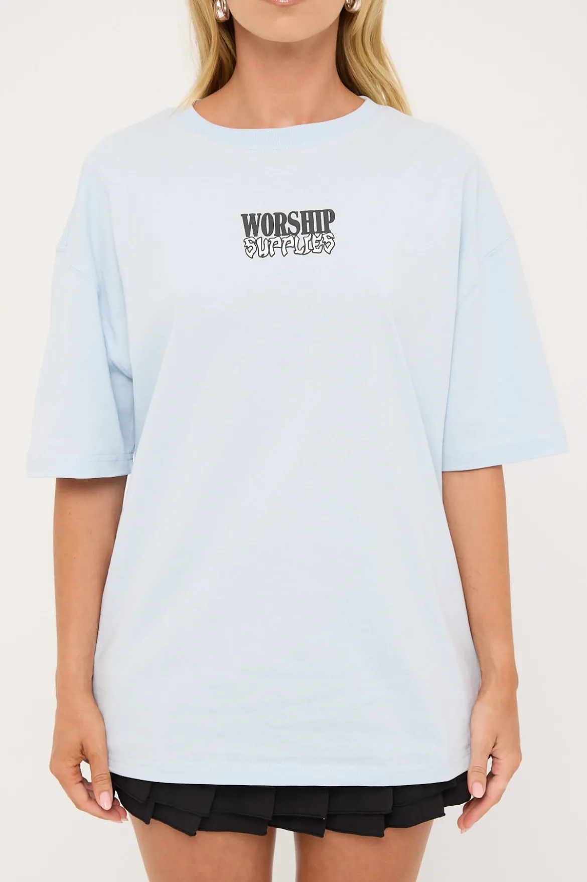 Push Off Relaxed Fit Tee Ice Melt