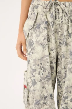 Pyrite Camo Wide Parachute Pant Camo