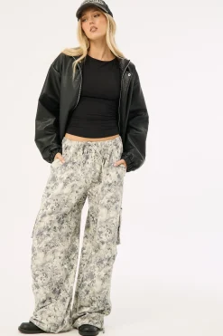 Pyrite Camo Wide Parachute Pant Camo