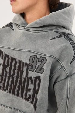 Pyro Hoodie Graphite Wash