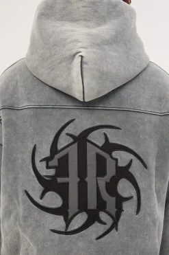 Pyro Hoodie Graphite Wash