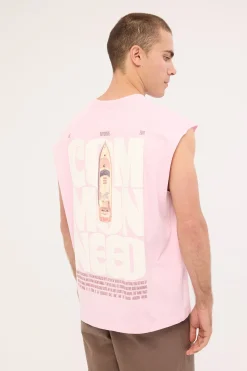 Quest Muscle Tank Pink