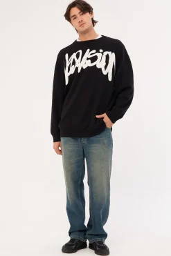 Radical Knit Sweater Black