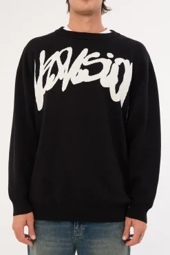 Radical Knit Sweater Black