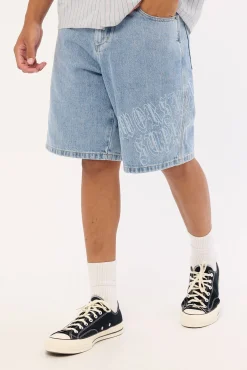 Rager Big Dawg Jean Short Rage Blue