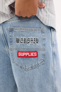 Rager Big Dawg Jean Short Rage Blue