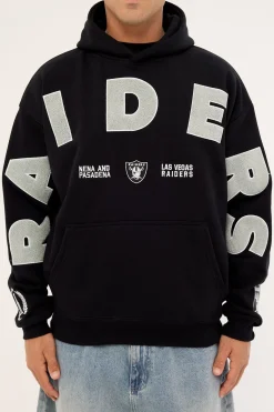 Raiders Arch Hoodie Jet Black