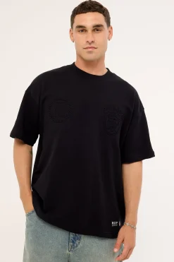 Raiders Crest Tee Jet Black