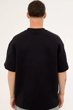 Raiders Crest Tee Jet Black