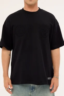 Raiders Crest Tee Jet Black