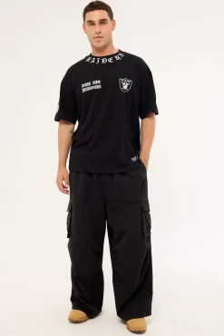 Raiders Shield Tee Jet Black