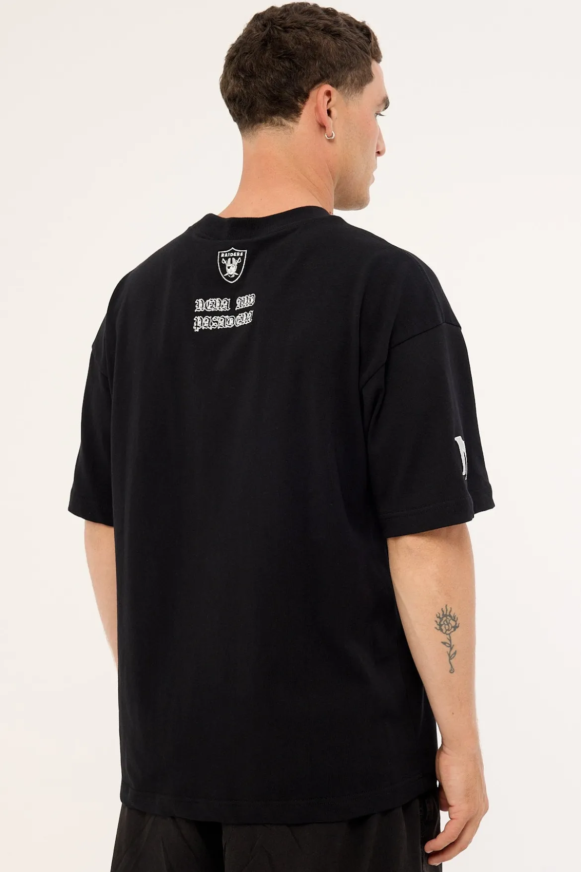 Raiders Shield Tee Jet Black