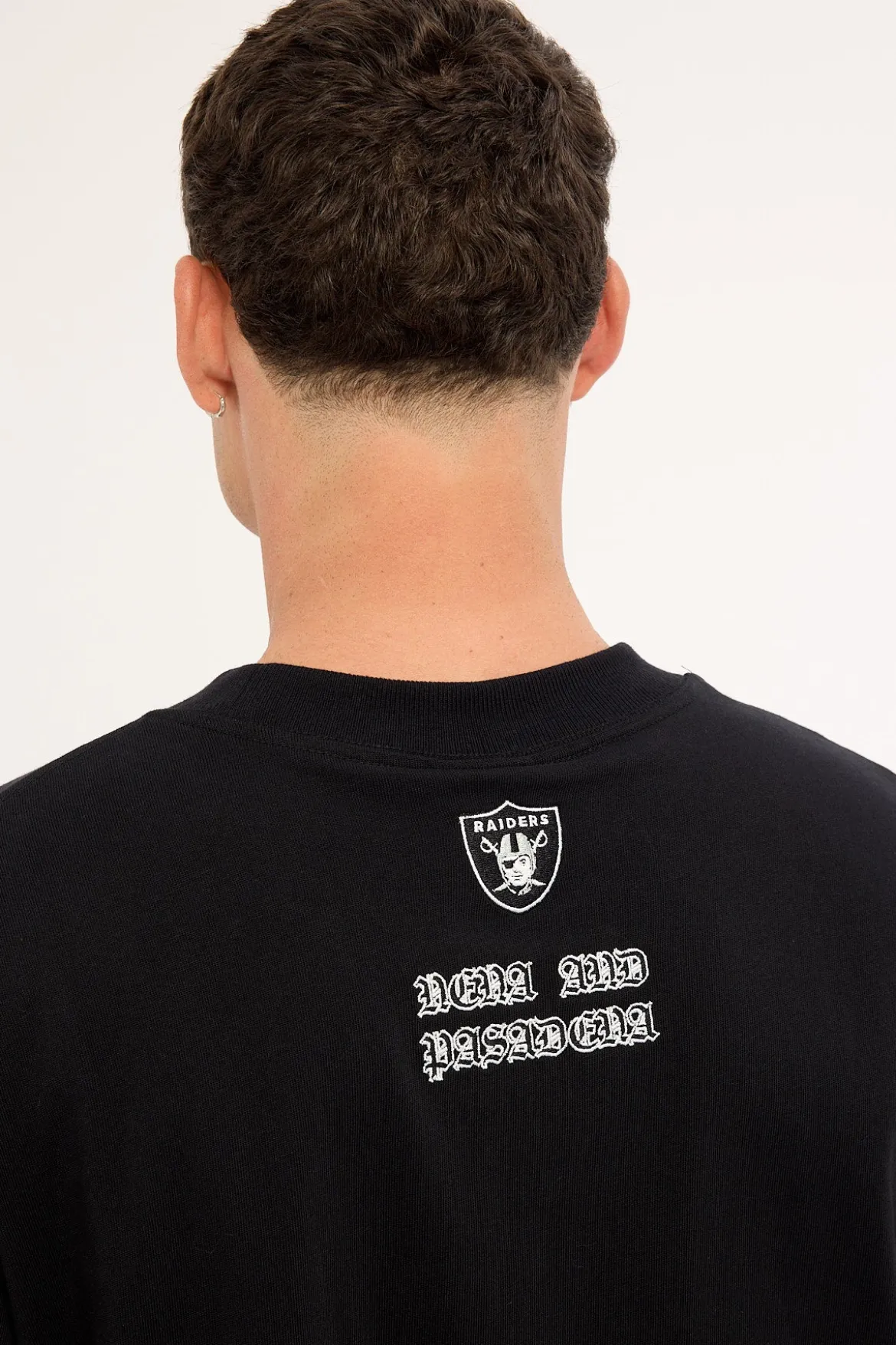 Raiders Shield Tee Jet Black