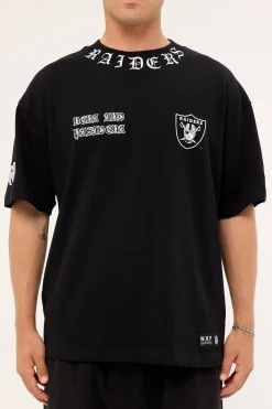 Raiders Shield Tee Jet Black