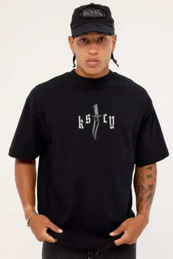 Rambo Street Tee Jet Black