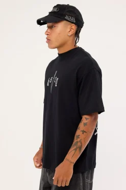 Rambo Street Tee Jet Black