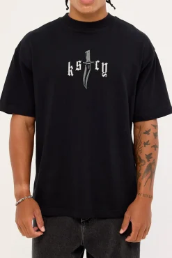 Rambo Street Tee Jet Black