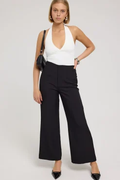 Raye High Waist Pant Black
