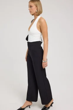Raye High Waist Pant Black