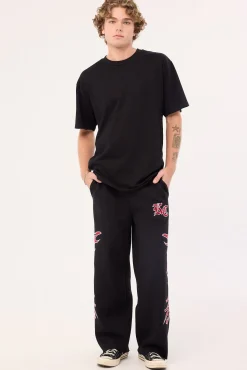 RAZOR BAGGY SWEATPANTS Jet Black