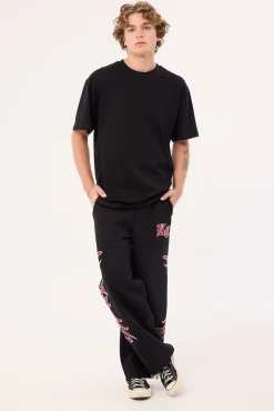 RAZOR BAGGY SWEATPANTS Jet Black
