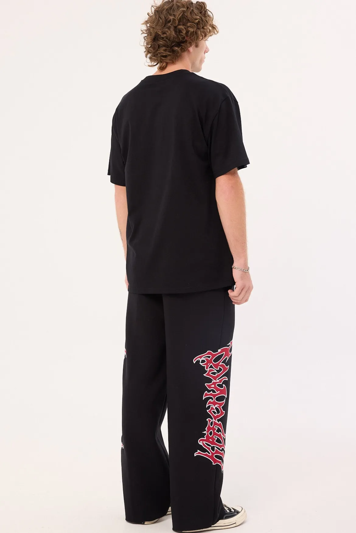 RAZOR BAGGY SWEATPANTS Jet Black