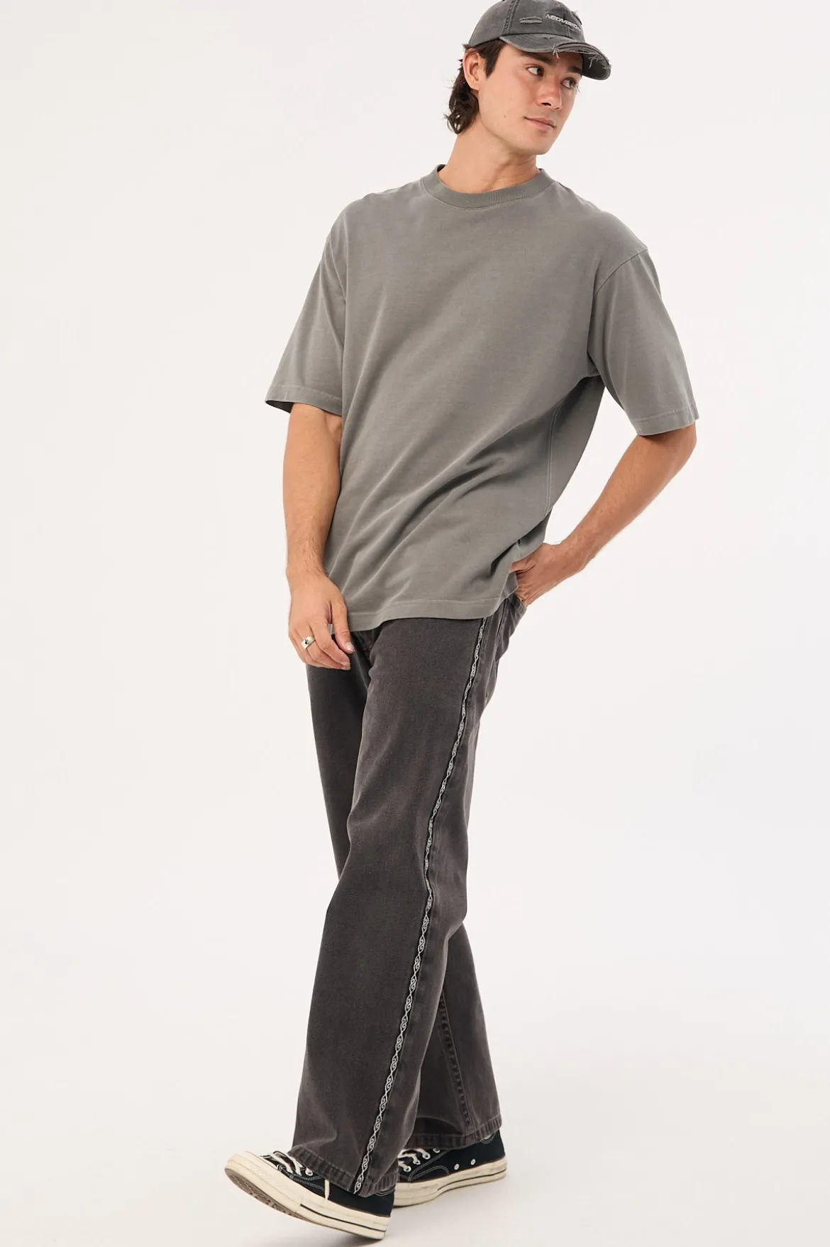 RC A5 Baggy Bazza Tape Washed Black
