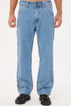 RC A5 Baggy Jean Larry Tape Light Vintage Indigo Denim