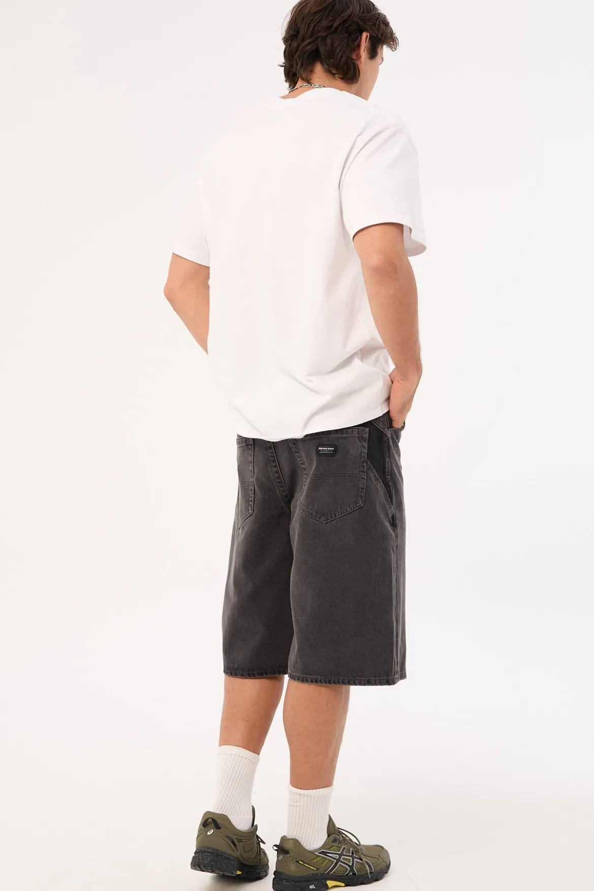 RC A6 Big Board Short Bazza Washed Black