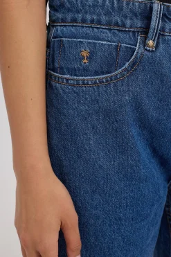 Reagan Evolution Slouch Embro Short Rinsed Blues