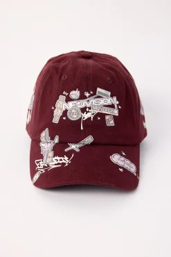 Rebellion Patch Cap Plum