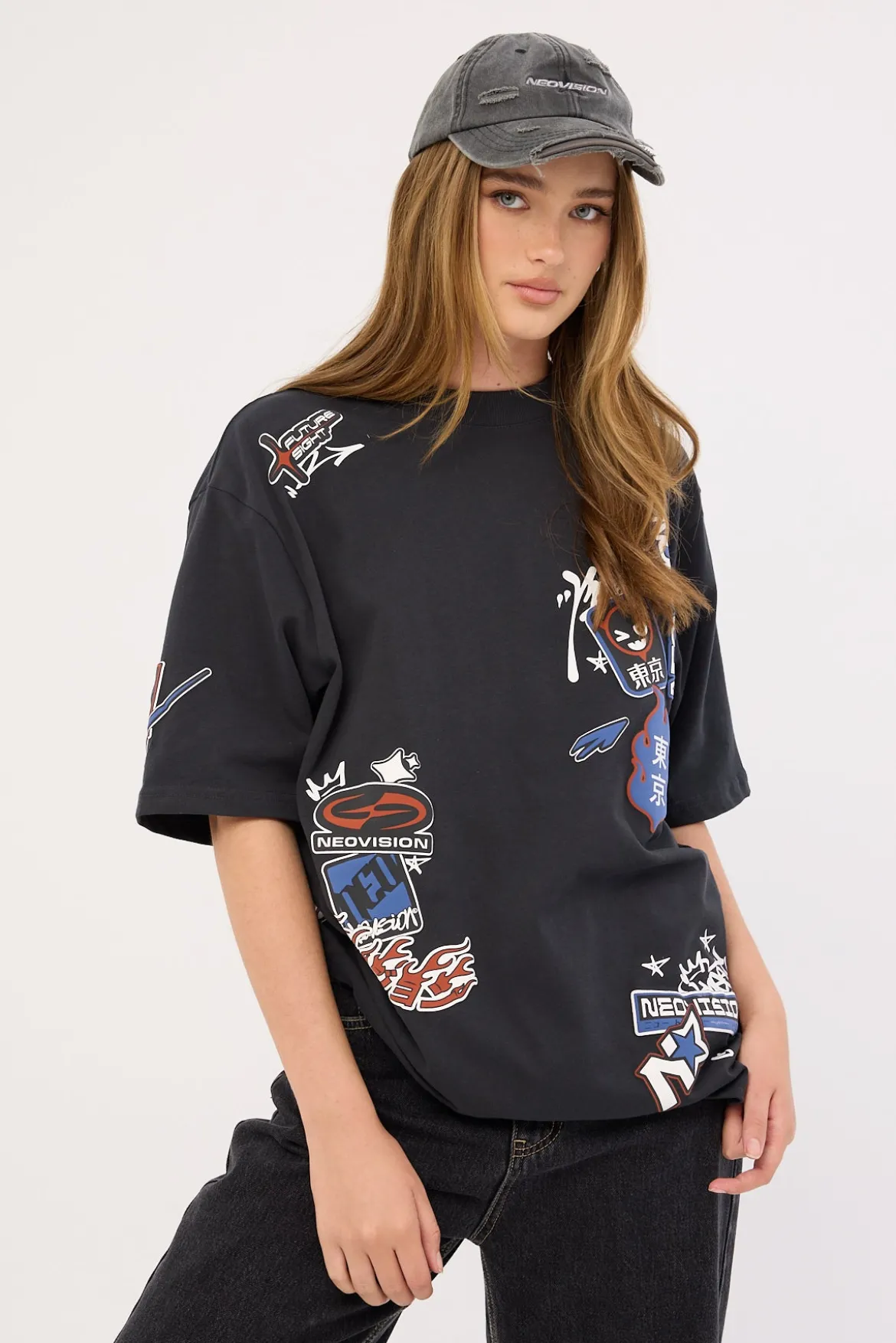 Rebellion Street Super Heavy Tee Night Black